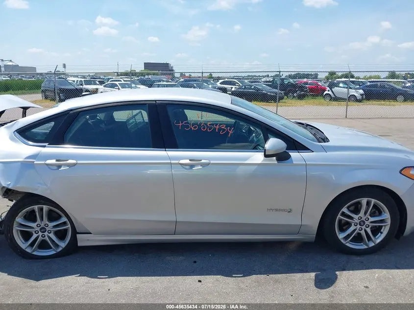 2018 FORD FUSION HYBRID SE