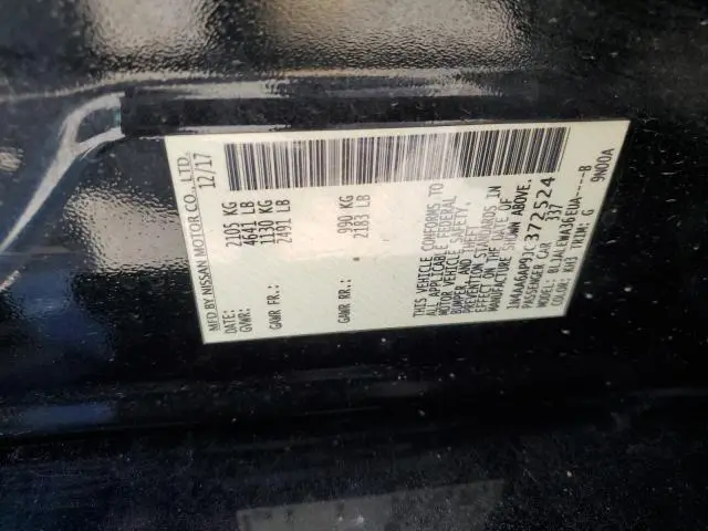 2018 NISSAN MAXIMA 3.5S  