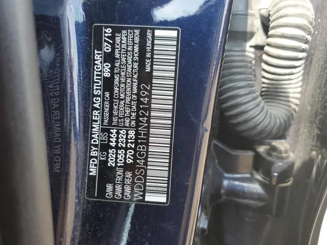 2017 MERCEDES-BENZ CLA 250 4MATIC  