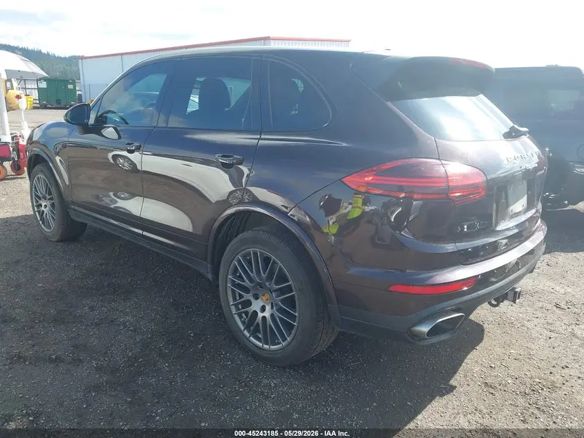 2018 PORSCHE CAYENNE PLATINUM EDITION