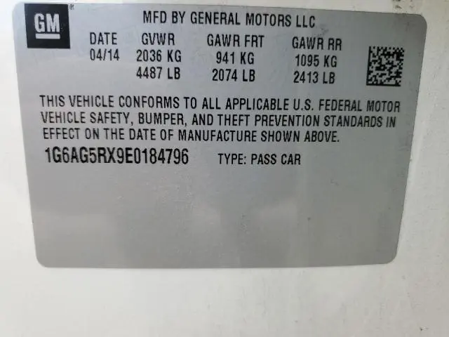 2014 CADILLAC ATS   