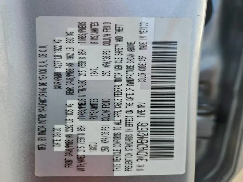 2021 MAZDA CX-30 PREMIUM  