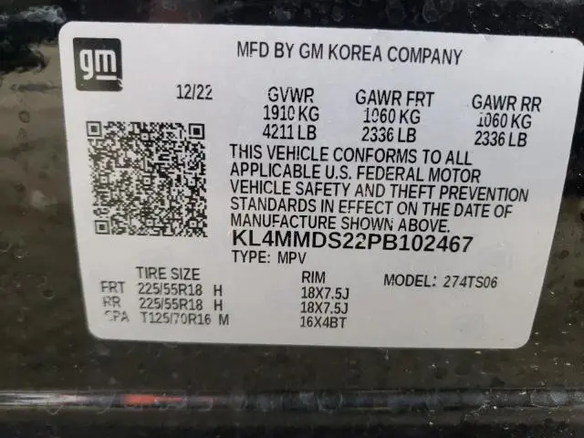 2023 BUICK ENCORE GX SELECT  