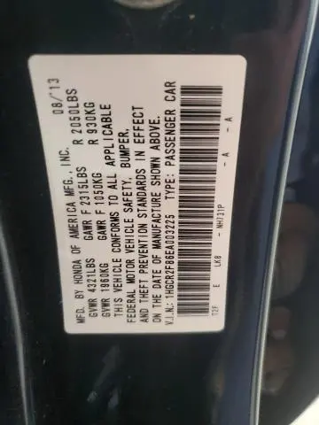 2014 HONDA ACCORD EXL  