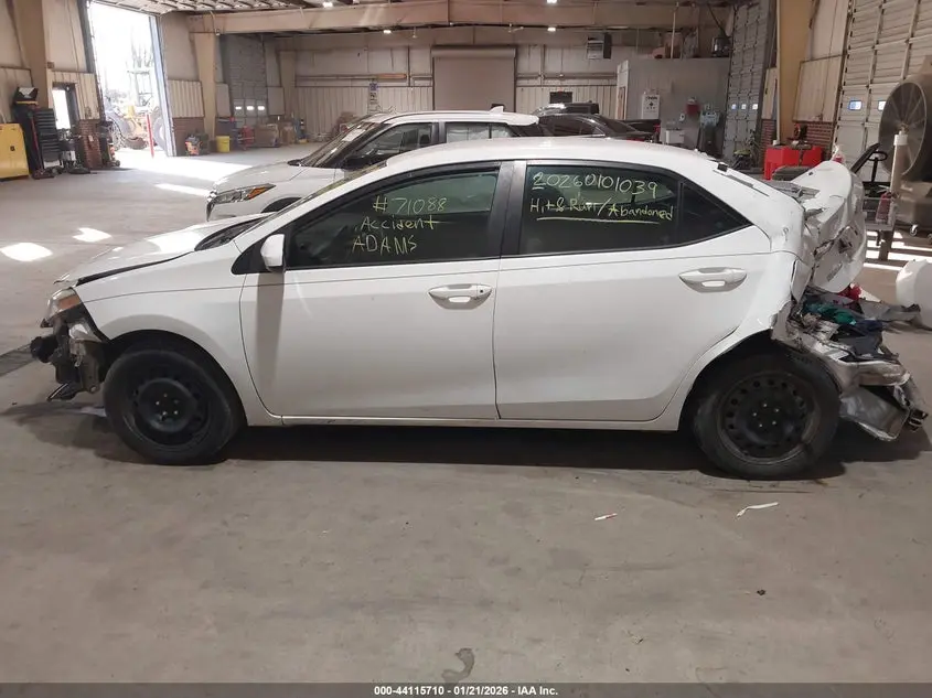 2016 TOYOTA COROLLA LE