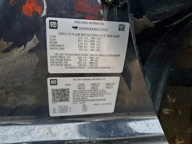 2024 CHEVROLET SILVERADO K1500 RST  