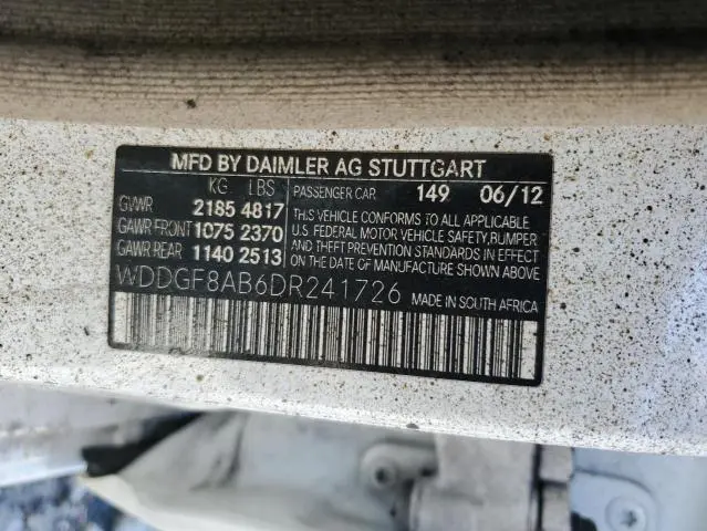 2013 MERCEDES-BENZ C 300 4MATIC  