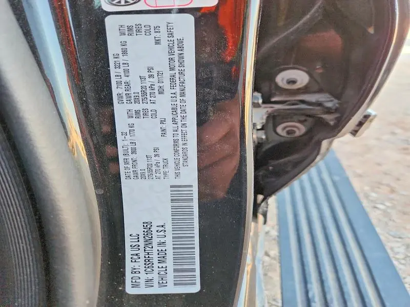 2022 RAM 1500 LIMITED  