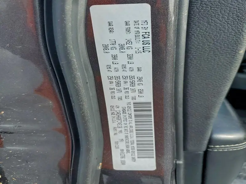 2015 DODGE DURANGO SXT  