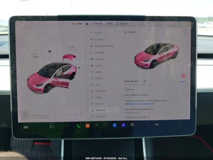 2020 TESLA MODEL 3 STANDARD RANGE PLUS REAR-WHEEL DRIVE/STANDARD RANGE REAR-WHEEL DRIVE