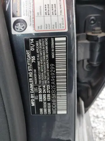 2014 MERCEDES-BENZ E 350  