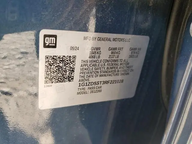 2024 CHEVROLET MALIBU LT  