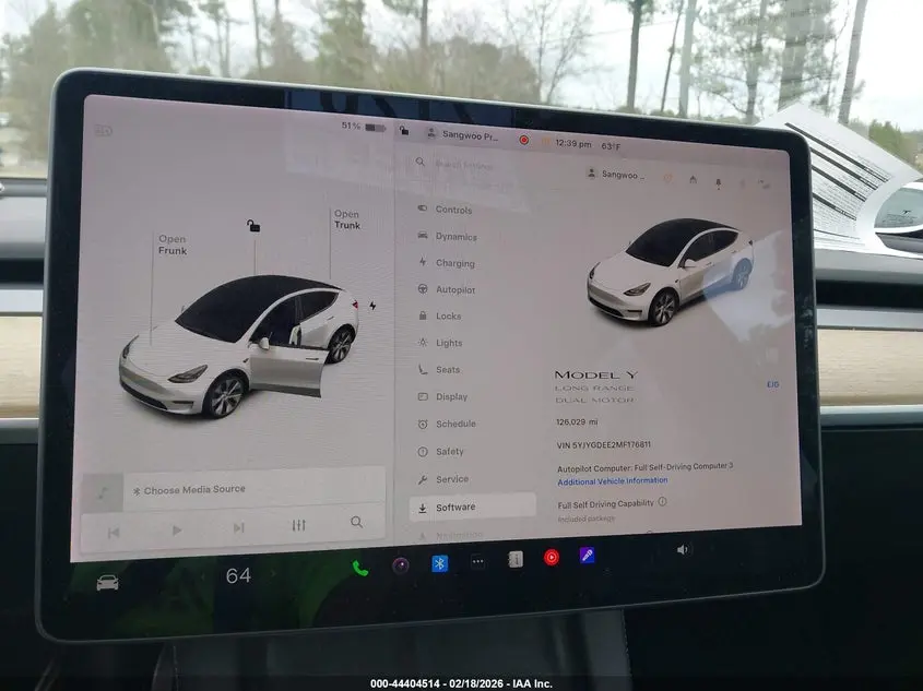2021 TESLA MODEL Y LONG RANGE DUAL MOTOR ALL-WHEEL DRIVE