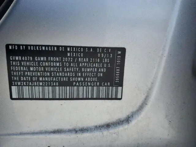 2014 VOLKSWAGEN JETTA BASE  