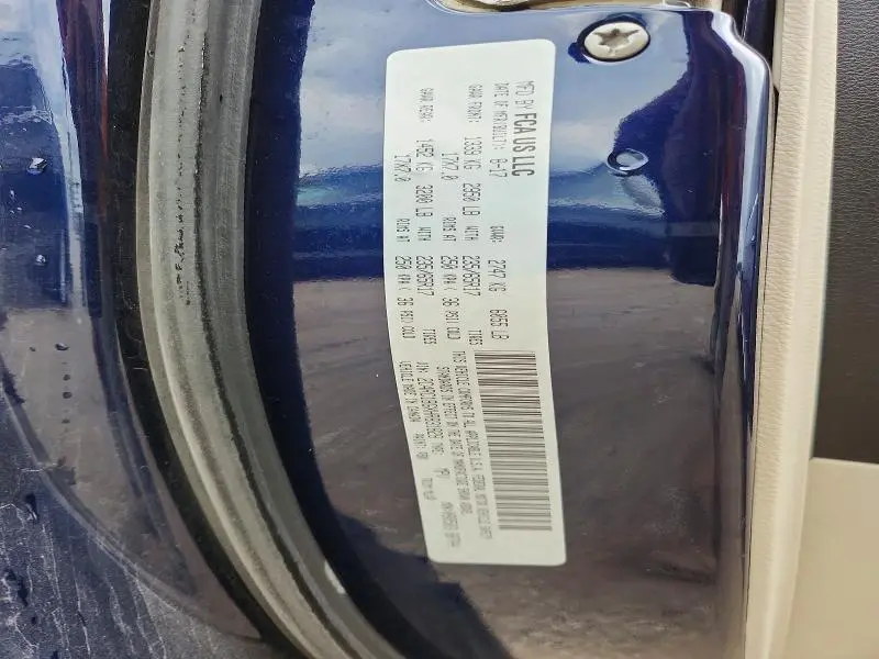 2017 CHRYSLER PACIFICA TOURING L  