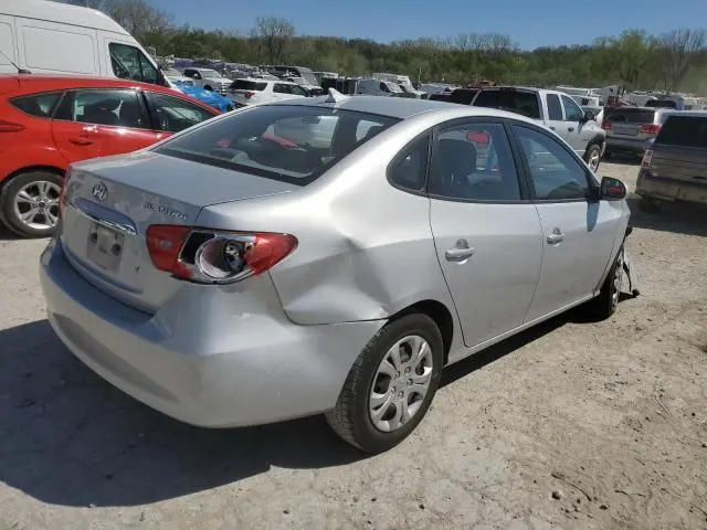 2010 HYUNDAI ELANTRA BLUE