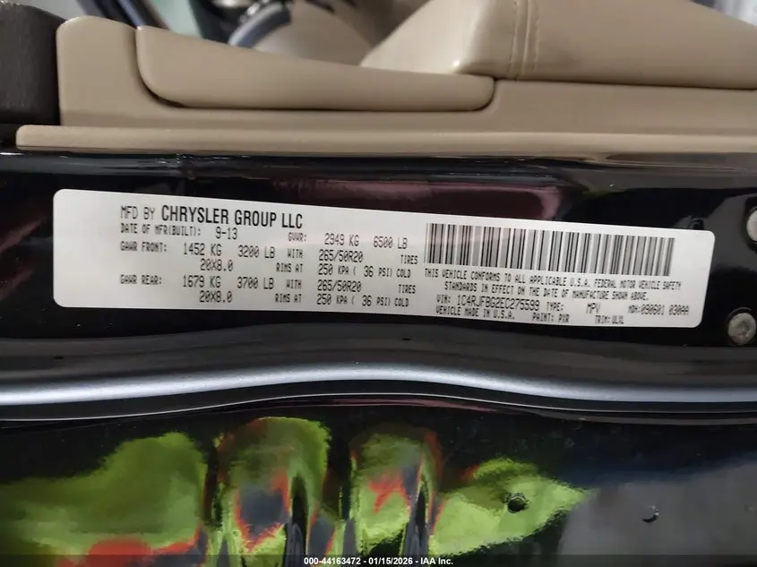 2014 JEEP GRAND CHEROKEE LIMITED