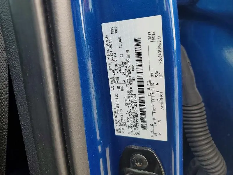 2023 FORD F150 SUPERCREW  