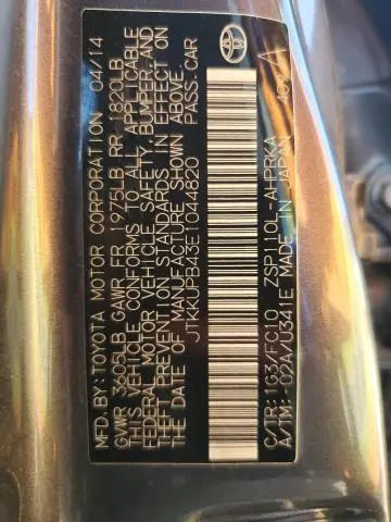 2014 TOYOTA SCION XD   