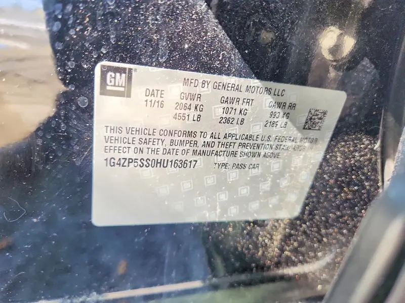 2017 BUICK LACROSSE ESSENCE  