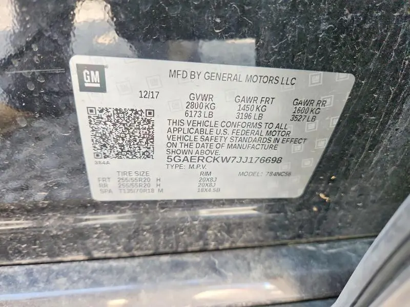 2018 BUICK ENCLAVE PREMIUM  