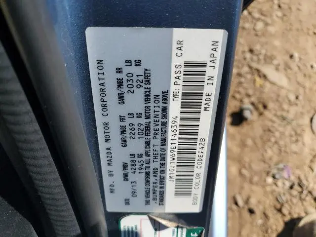 2014 MAZDA 6 GRAND TOURING  