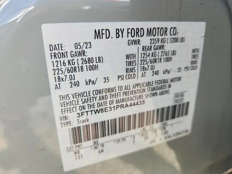 2023 FORD MAVERICK XL  
