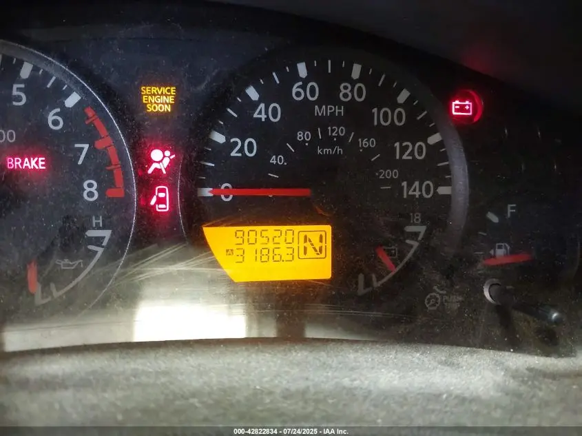 2011 NISSAN FRONTIER SV