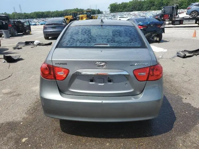 2010 HYUNDAI ELANTRA BLUE  