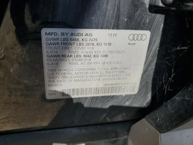 2018 AUDI Q5 PREMIUM