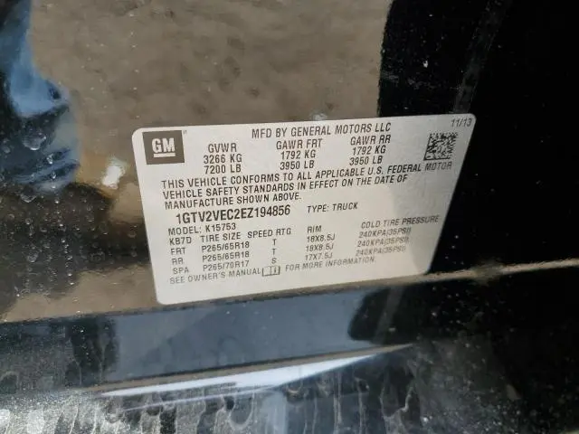2014 GMC SIERRA K1500 SLT  