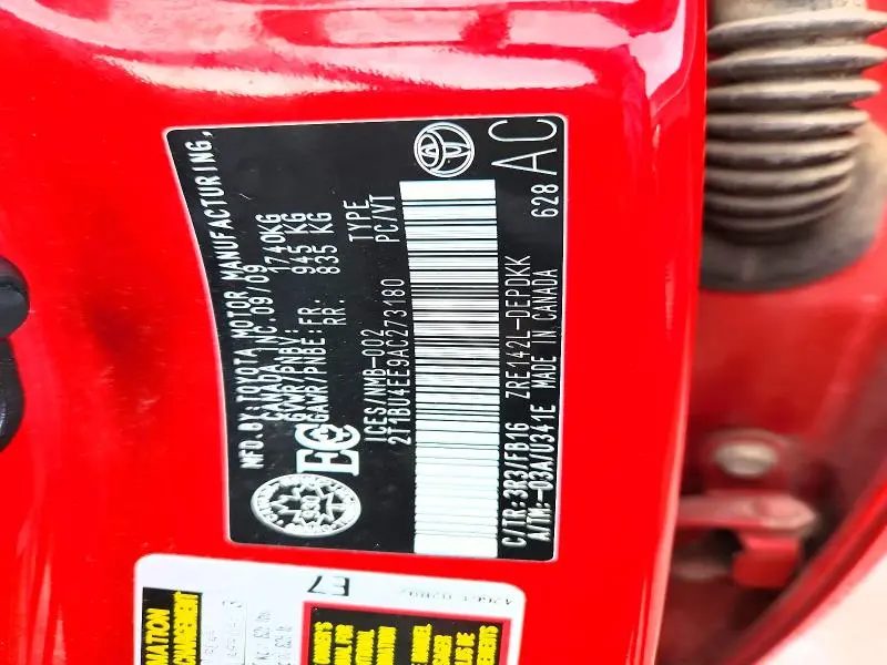 2010 TOYOTA COROLLA BASE  