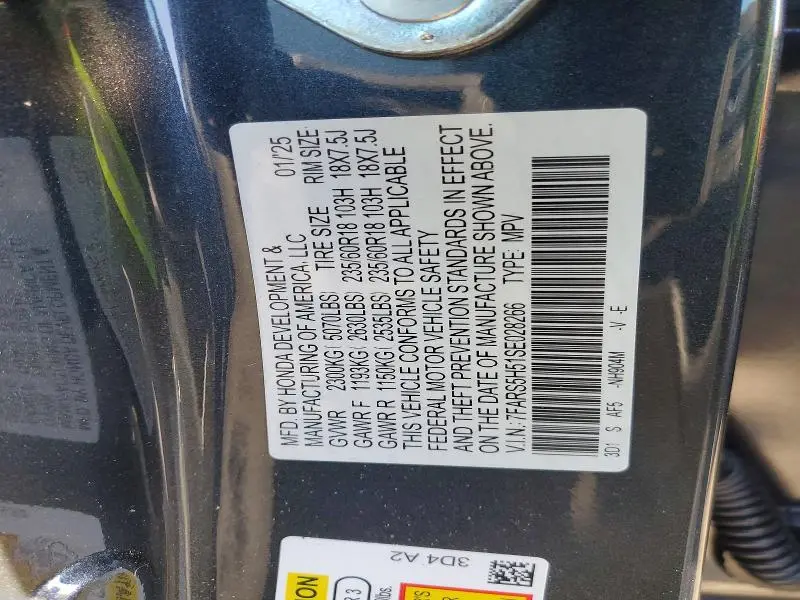 2025 HONDA CR-V SPORT  