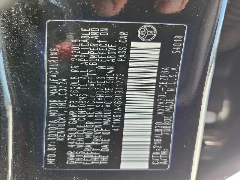 2024 TOYOTA CAMRY XSE  