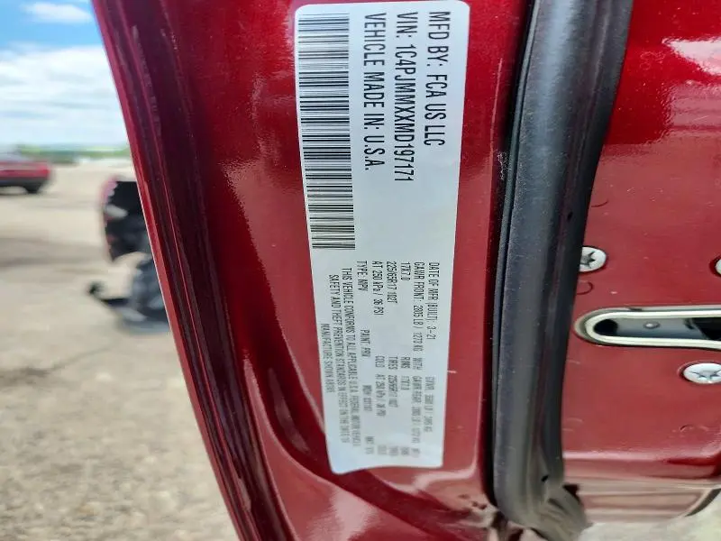 2021 JEEP CHEROKEE LATITUDE LUX  