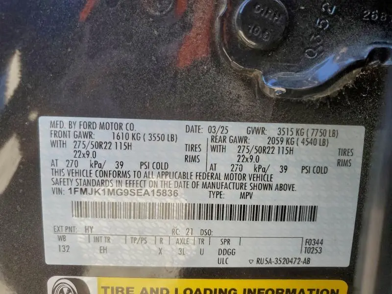 2025 FORD EXPEDITION MAX PLATINUM  