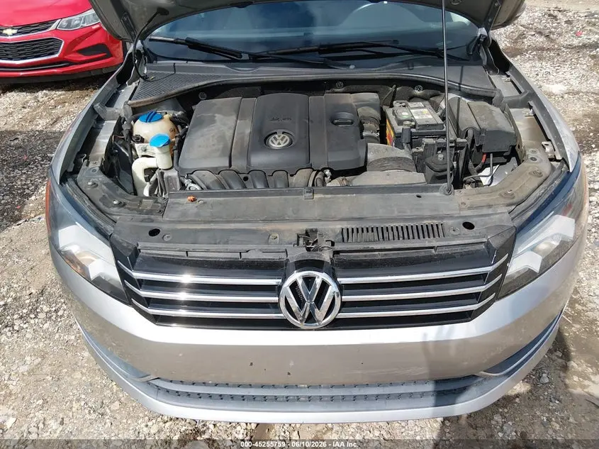 2012 VOLKSWAGEN PASSAT 2.5L S