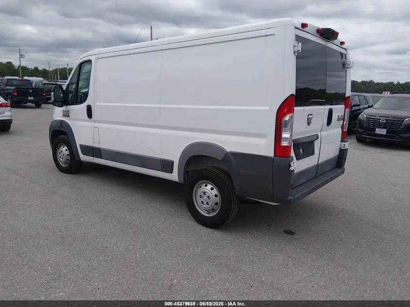2018 RAM PROMASTER 1500 LOW ROOF 136 WB