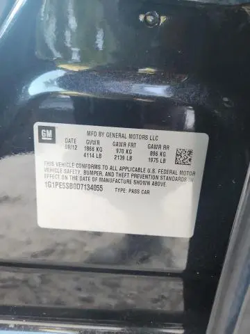 2013 CHEVROLET CRUZE LT