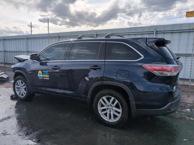 2015 TOYOTA HIGHLANDER LE  