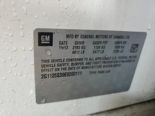 2014 CHEVROLET IMPALA LT  