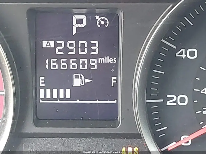 2013 SUBARU XV CROSSTREK 2.0I LIMITED