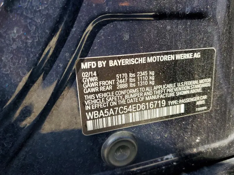 2014 BMW 528 XI  