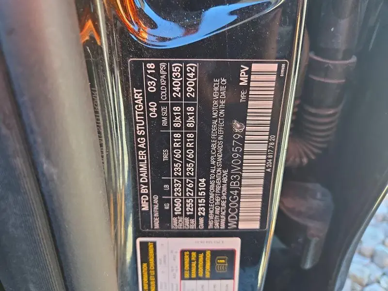 2018 MERCEDES-BENZ GLC 300  