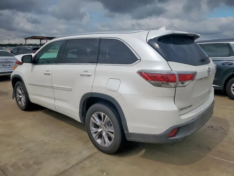2014 TOYOTA HIGHLANDER XLE  