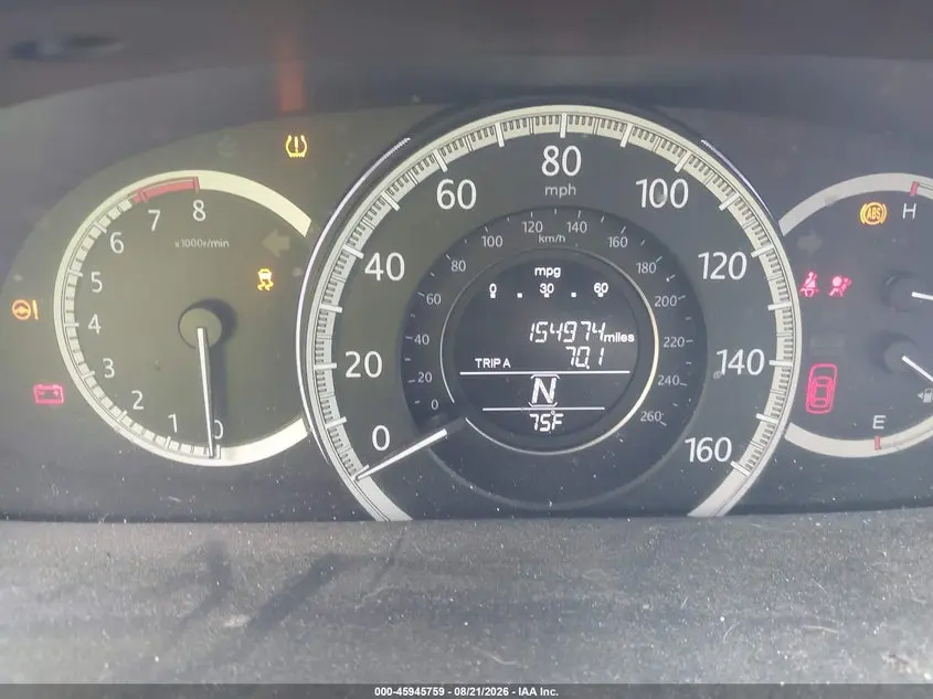 2015 HONDA ACCORD EX