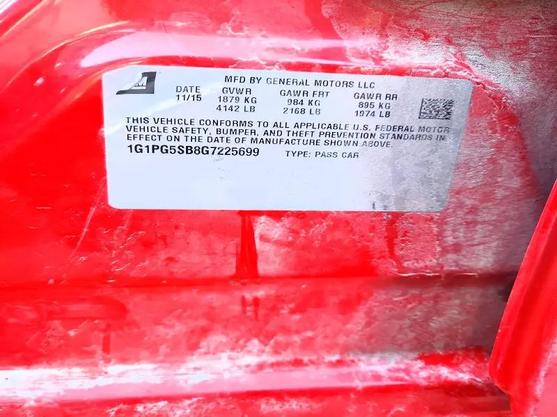 2016 CHEVROLET CRUZE LIMITED LTZ  