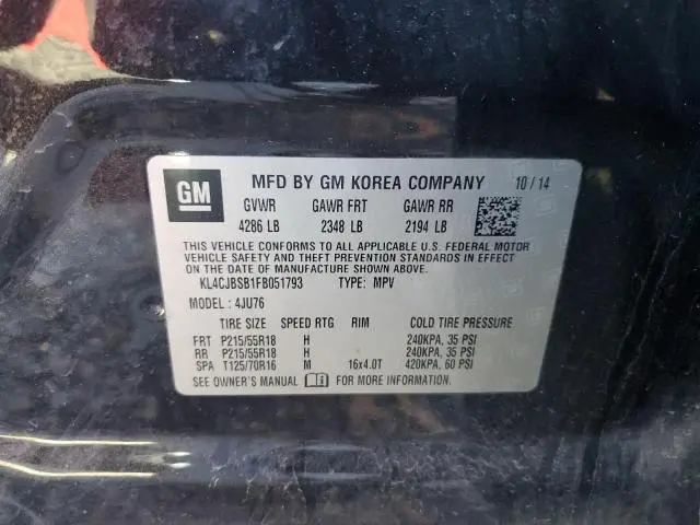 2015 BUICK ENCORE CONVENIENCE  