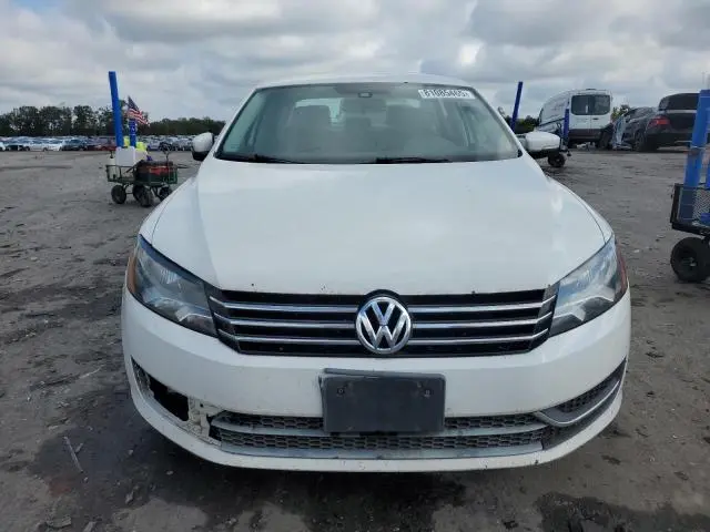 2015 VOLKSWAGEN PASSAT S  