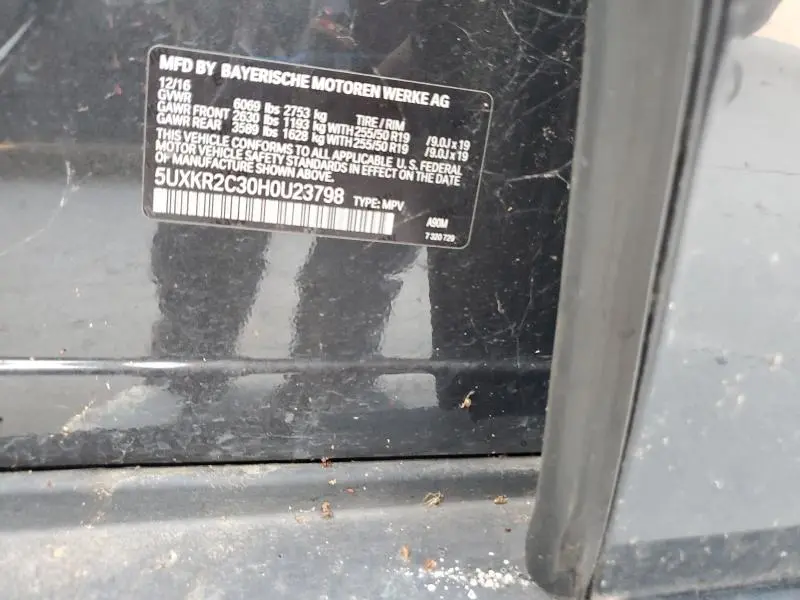 2017 BMW X5 SDRIVE35I  